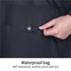 thumbnail image 5 of Toystoory Traje impermeable desmontable para adultos, ropa impermeable, traje de lluvia transpirable, prendas de vestir impermeables ajustables Almacenamiento y organización del hogar XXL, 5 of 6