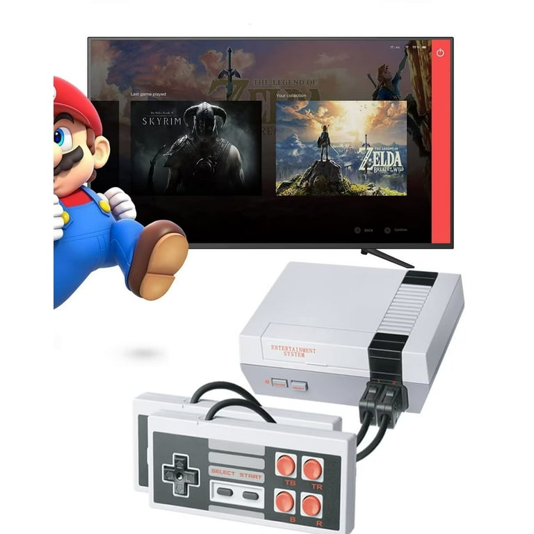 Mini TV Video Game Console NES 8 Bit Built-in 620 Classic Retro Games 2  Players Support AV Output Handheld Children's Toys Gift