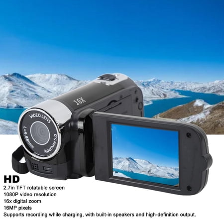 Hybrid Photo/Video Camera – 48MP Still Images & 4K Recording with Flexible Angle Display