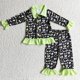 thumbnail image 1 of Ropa de dormir de Halloween para niños, conjunto de pantalones de fantasma de calabaza para niños, pijamas para niños, ropa para bebés, ropa para niños, venta al por mayor, 1 of 2