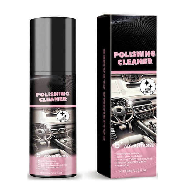 Upgrades Car Interior Detailer Sprays Quick Drying Formula Cleans Conditions & Shines Rubber & Leather Surfaces for Car