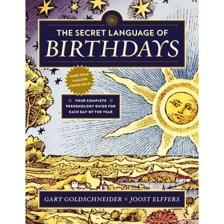 birthdays language secret paperback goldschneider elffers joost gary target personology profiles each year