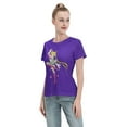 thumbnail image 4 of Women's Basic Short Sleeve T-Shirt Sailor Moon Moon Hare, 4 of 6