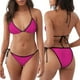thumbnail image 3 of Balery Darkmagenta Pijama Estampado Bikini de Dos Piezas para Mujer - Conjunto de Bikini Ajustable Sexy y Cómodo para Playa, 3 of 6