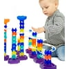 Toys for 3-6 Years Old Boys, Marbles Run Toys for Kids 3 4 5 6 Years Birthday Christmas Gifts (79Pcs)