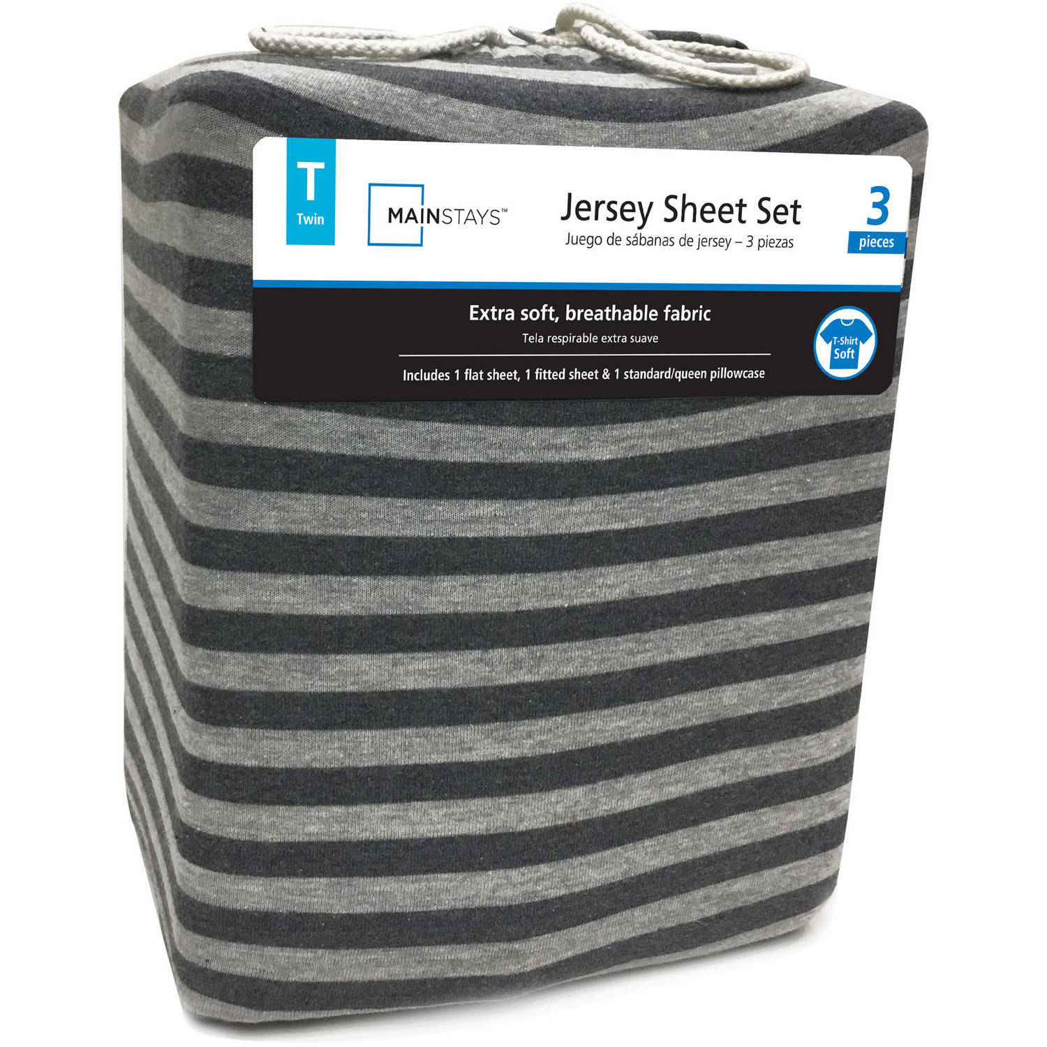 Mainstays Jersey Knit Sheet Set