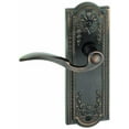 thumbnail image 2 of Grandeur 822373 Parthenon Solid Brass Rose Right Handed Passage Door Lever Set - Bronze, 2 of 2
