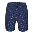 thumbnail image 3 of Bingfone Tennis Racket for Men's Casual Beach Shorts, Sports Fitness Quick-drying Drawstring Shorts with Pockets for Home Wear-3X-Large, 3 of 6