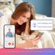 thumbnail image 3 of Smart Doorbell Video Doorbell with Chime - HD Night Vision Video Doorbell, Rechargeable Anti-Theft Security Door Doorbell, 3 of 4