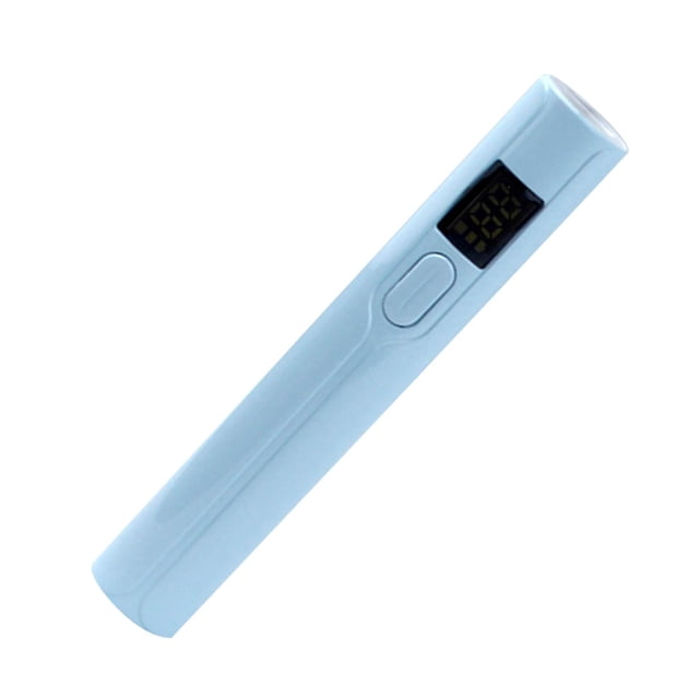 Mini Portable LED Nail Lamp for Gel Nails - Rechargeable with 2 Timers and LED Screen