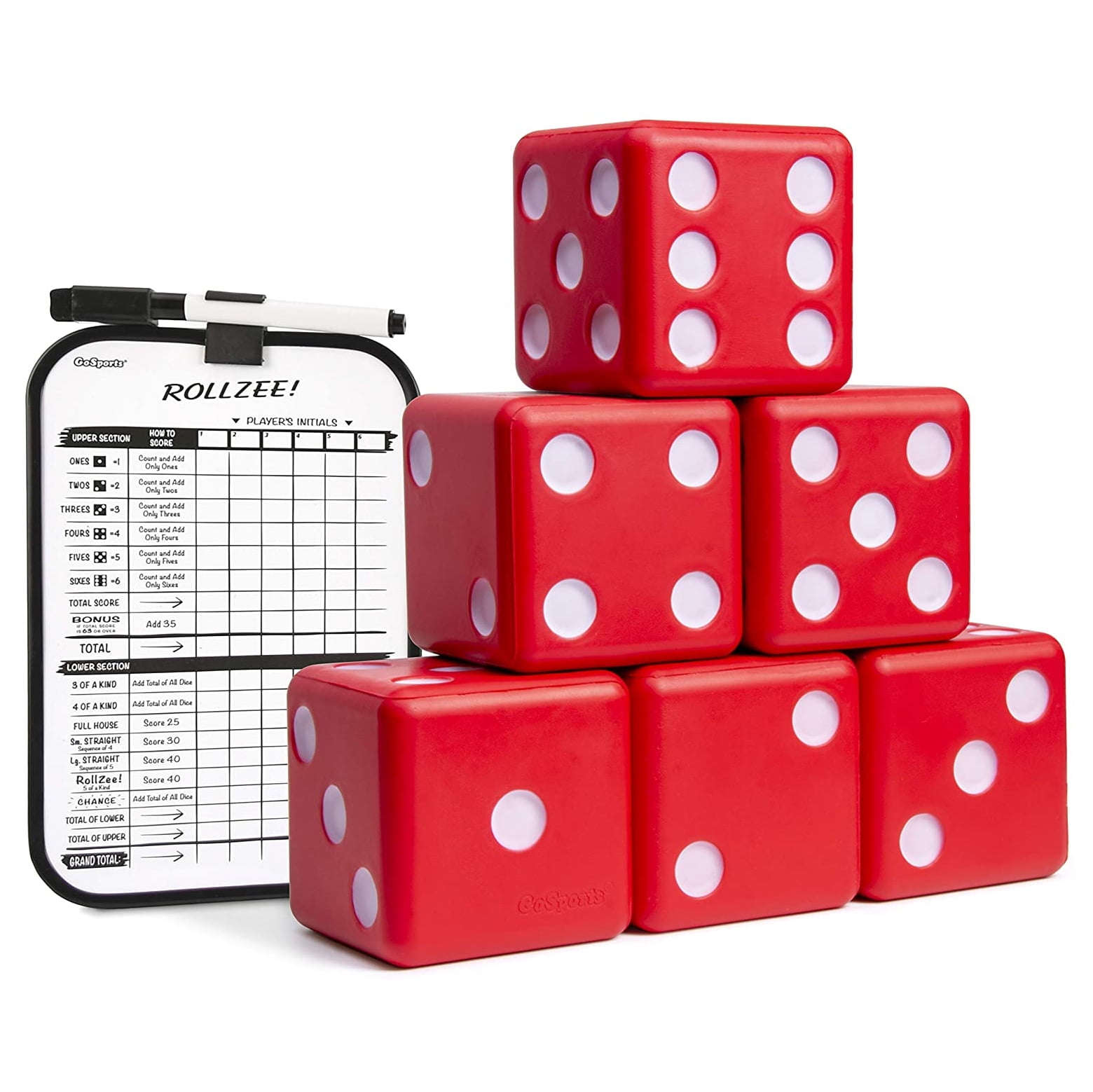 Details about   Giant Wooden Yard Dice Set for Outdoor Fun Yard Games 6 Pieces Big Dices Bucket 