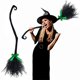 thumbnail image 5 of Disfraz de escoba de bruja de Halloween Decoración de escoba de bruja pequeña Escoba de bruja voladora Accesorio de bruja de mago, 5 of 5