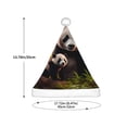 thumbnail image 3 of Salouo Forest Panda for Christmas Hat for Kids Xmas Holiday Hat Santa Hat for Boys & Girls Festive Headwear Accessories Fit for Christmas/ New Year/Holiday/Party, 3 of 6