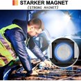 thumbnail image 4 of Jinsinto 2 PCS Mini Flashlight LED Work Light 7 modes Waterproof Lamps Rechargeable Emergency Light Rechargeable Magnetic foot for Camping Emergency, 4 of 5