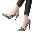 thumbnail image 4 of Zapatos de mujer Moda Flores Pájaros Patrón Minimalista Punta puntiaguda Sexy Tacones altos Sandalias Wmkox8yii  hj789, 4 of 9