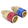 thumbnail image 2 of R134A Adaptateurs Rapides, Coupleur Rapide 1/4 Pouce Résistant à la Corrosion Facile à Utiliser pour Climatisation, 2 of 8