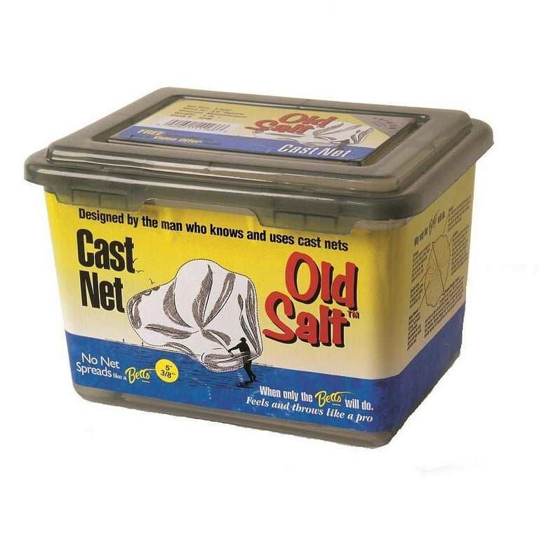 Betts Old Salt Cast Net 6 Ft. Mono 3/8 In. Mesh Box