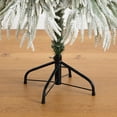 thumbnail image 5 of Nearly Natural 4ft. Flocked Down Swept Artificial Christmas Tree with 110 LED Lights, 5 of 9