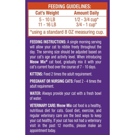Meow Mix Original Choice Dry Cat Food, 16 lb. Bag
