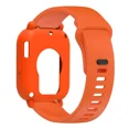 thumbnail image 1 of Étui en Silicone + Bracelet pour Redmi Watch 5 Lite / 5 Bracelet de Remplacement Actif Ceinture Bracelet de Montre Intelligent Étui de Protection Orange Redmi Watch 5 Active, 1 of 6
