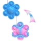 thumbnail image 1 of Keychain Stress Relief Squishy Fidget Toys Octopus Push Bubble Fidget Sensory Toy For Autism поп ит Brinquedos Gong Bohan LED, 1 of 2