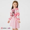 thumbnail image 4 of L.O.L. SURPRISE! Kid Girls Graphic Sweatshirt with Pink Bow Smocked Skirt 2 Pieces Outfit Sets,Sizes 5-12, 4 of 8