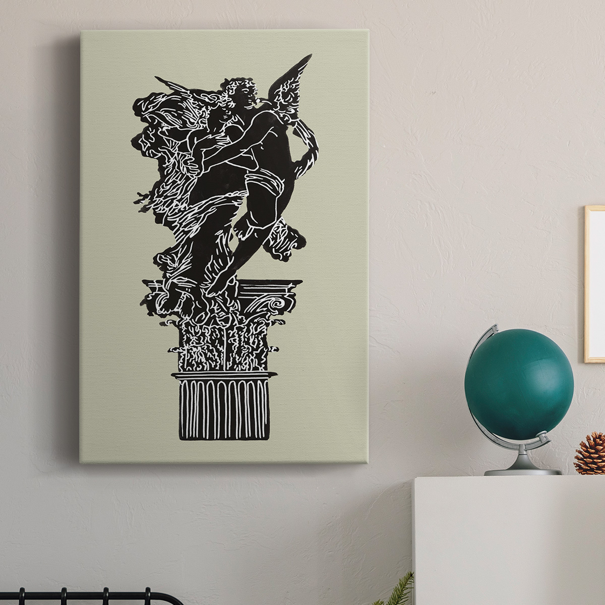 Magic Garden I Premium Gallery Wrapped Canvas - Ready to Hang