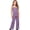 Purple, variant on BRGZLK Cute Outfits For Girls Suitable For 1-10 Years Old Casual Home 2 Piece Camisole Tops and Bell Bottoms Striped Matching Set Summer Beach Clothes 2026