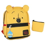 Disney Winnie The Pooh Hunny Lovin' Textured Faux Leather 3D Ears Mini Backpack