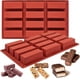 thumbnail image 2 of Molde para barra de Granola de 2 uds, moldes rectangulares de silicona para dulces para hornear barras energéticas, molde para barra de Chocolate/proteína, 2 of 5