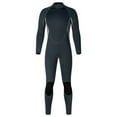 thumbnail image 4 of nerohusy 3MM Neoprene Wetsuit for Men Long Sleeve Full Body Diving Suit Thermal Protection Cold Water Surfing Snorkeling Swimwear,Gray,L, 4 of 9