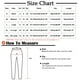 jovati Men Solid Casual Multiple Pockets Outdoor Straight Type Fitness Pants Cargo Pants Trousers - image 3 of 9