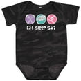 thumbnail image 3 of Inktastic Skiing Eat Sleep Ski Sports Girls Baby Bodysuit, 3 of 5