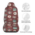 thumbnail image 5 of Vsdgher Mountain Adventure Badges Automotive Seat Covers for Cars Trucks and SUVs – Car Seat Covers for Truck Seat Protectors Set of 2, 5 of 7