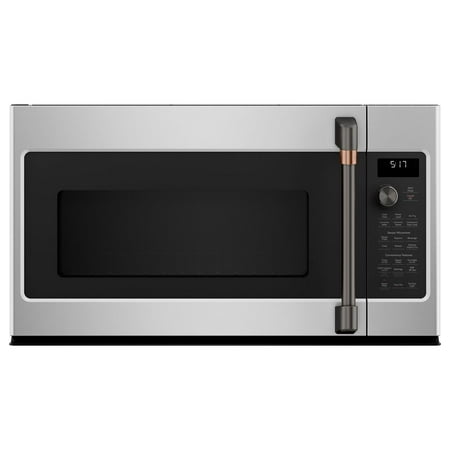 Café - 1.7 Cu. Ft. Convection Over-the-Range Microwave with Air Fry - Stainless steel