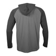 thumbnail image 3 of Men's Levelwear  Gray USMNT Uproar Down The Line Pullover Hoodie, 3 of 3