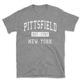 thumbnail image 1 of Pittsfield New York Classic Established Men's Cotton T-Shirt, 1 of 1