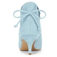 thumbnail image 3 of Unique Bargains Women's Pointy Toe Kitten Heel Ankle Booties, 3 of 6