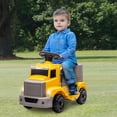 thumbnail image 6 of Rugerasy Riding Toys for Ages 1-3, 6V Small Truck with Music, Yellow, 6 of 7