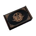 thumbnail image 3 of Caja de Tarot de Madera, Decoración del Hogar, Cartas Decorativas Coleccionables, Cartas Pequeñas Deslizantes Pentagrama, 3 of 9