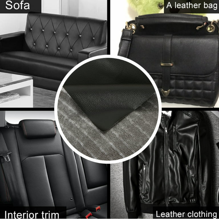 Self-Adhesive Leather Repair Patch for Sofa, Car, Bag, and Seat