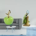 thumbnail image 2 of Estatua,Escultura de fruta artificial,estatua y artesanía,Figura de escritorio,Estante de estatua de pavo real para escritorio,decoración del hogar,Figura decorativa creativa para la oficina, 2 of 8