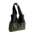 thumbnail image 2 of Bolso de hombro para mujer, estilo casual, ideal para otoño e invierno, para ir de compras, el trabajo, vacaciones o fiestas. Negro, 2 of 7