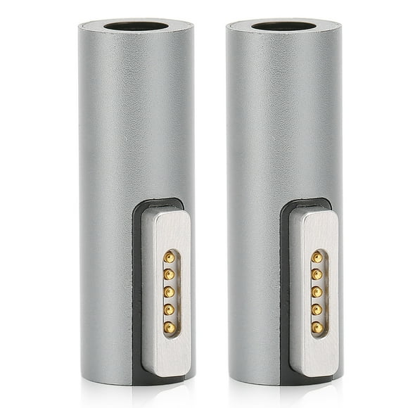Adaptador de punta en T magnético de 2 piezas, CC hembra a Magsafe 2, soporte máximo de 5 A, 18,5-20 V, adaptador magnético PD para computadora portátil IOS