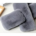 thumbnail image 2 of Holzlrgus Scarf for Women Winter Fall Furry Faux Fur Loophole Scarf Soft Cozy Fluffy Neck Warmer Wrap Cold Weather Gift, 2 of 5