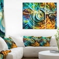 thumbnail image 2 of Impression sur toile « Paths Of Stained Glass » Design Art, 2 of 2