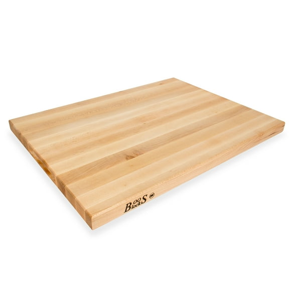 Open Box John Boos Maple Wood Edge Grain Cutting Board, 24 x 18 x 1.5 Inches