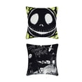 thumbnail image 1 of Cojín Providencia Reversible Jack Night de 45x45 cm Negro, 1 of 4