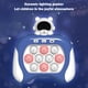 thumbnail image 4 of Juego rápido de empuje pop Push Bubble Fidget Reaction Ability Stress Relieve para niños Regalos Azul, 4 of 6