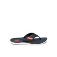 thumbnail image 3 of Flip Flop REEF Santa Ana para hombre, soporte para el arco, azul, blanco y naranja, 3 of 7